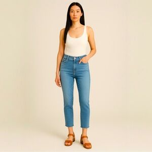 7 For All Mankind High Waist Ankle Skinny Jeans – Size 32